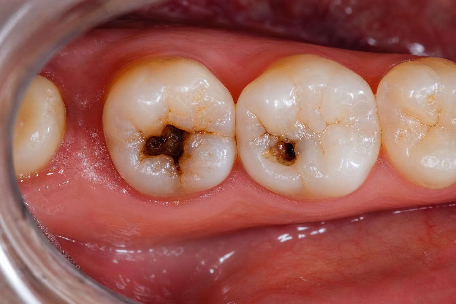 Tooth Colour Fillings before